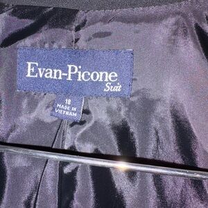 Evan Picone Black Suit Jacket